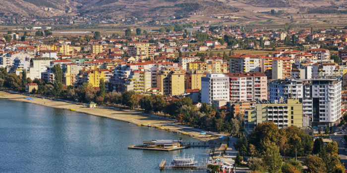 Поградец - город Албании