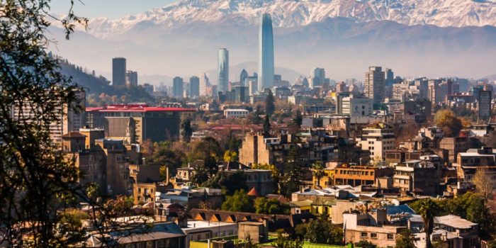 Список всех городов Чили, страны Андийского региона Южной Америки