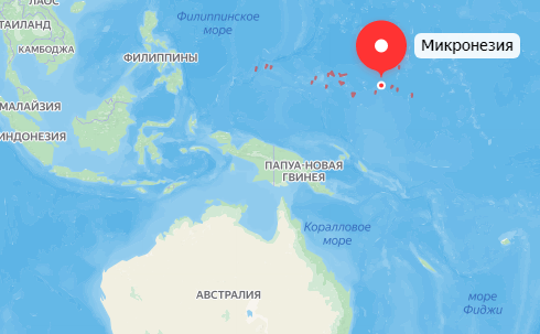 Города Штатов Микронезии по населению