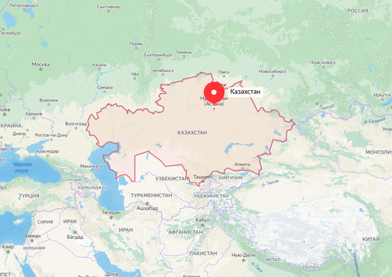 Города Казахстана по населению